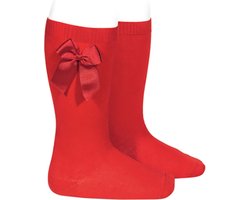 Cóndor - Kniekous met Strik - rood - maat 23-26
