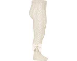 Cóndor Maillot Opengewerkt Grosgrain Strik | 2530/1 | Beige | 23-26 | maat 4