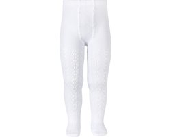 Cóndor Maillot Opengewerkt Nylon | 2507/1 | Wit | 12-18 mnd | Maat 1