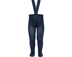 Cóndor Maillot Rib Met Bretels | 2416/1 | Navy/Donkerblauw | 6-12 mnd | maat 0