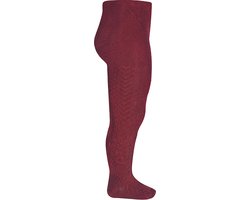 Cóndor Maillot Zijkant Kabel Patroon | 2307/1 | Burgundy/Donkerrood | 12-24 mnd | maat 2