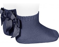 Cóndor sokken met strik | 2007/4 | Donkerblauw | 12-18 mnd | maat 1