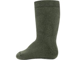 De Ewers Anti-Slip Sokken Olijf - Mt. 17 / 18