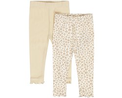 Dirkje Meisjes 2-Pack Legging - Off-white