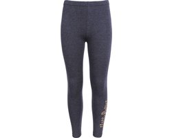 Donkergrijze katoenen legging met gouden Harry Potter print