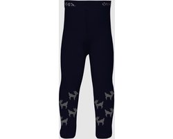 Ewers baby maillot met zilveren glitter hertjes maat 74 tinte (navy)