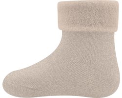 Ewers Babysokjes - Wol met omslag – Mt. 16/17 – Rinde Melange