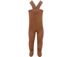 Ewers Rib Maillot met bretels-brick brown