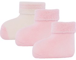 Ewers Uni / Ringel Sokjes Rose 3 Stuks