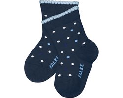 FALKE Little Dot elastische zone bij de enkel katoen sokken baby blauw - maat 62-68