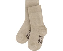 FALKE Sensitive met comfort tailleband katoen sokken baby beige - maat 62-68