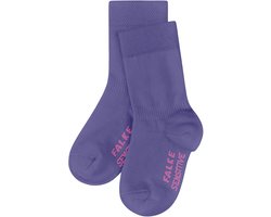 FALKE Sensitive met comfort tailleband katoen sokken baby purper - maat 62-68
