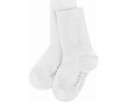FALKE Sensitive met comfort tailleband katoen sokken baby wit - maat 80-92