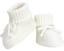Gebreide Baby Booties voor Pasgeborenen - Winter Step Sokken - Katoen - Warme Eerste Wandelaars en Zachte Sokjes voor Jongens en Meisjes - Comfortabel en Warm - Maat 0-6 Maanden