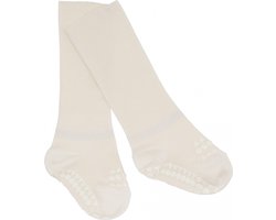 Gobabygo Sokjes Antislip Junior Gebroken Wit Bamboe Maat 17/19