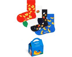 Happy Socks Kids Snack Pack Socks Giftbox - Maat 12-24M