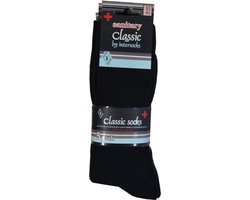 Heren Sokken Wol - ZONDER ELASTIEK - naadloos - 47/48 - 10 PAAR - grote maat