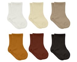 Katoenen Babysokken voor Pasgeborenen en Zuigelingen 0-3 Jaar | Stoppersokken en Naadloze Sokken voor Jongens en Meisjes