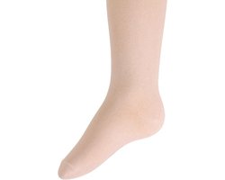 Kindermaillot effen ivoor- 80/86