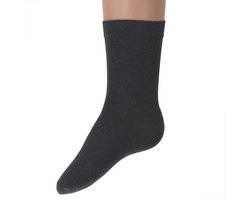 Kindersok donkergrijs-16/17