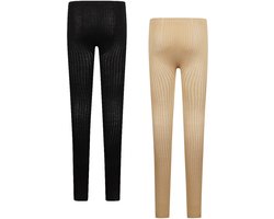 Koko Noko Meisjes 2 PACK Legging - Sand