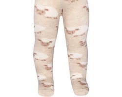 Maillot beige met schaapjes- 80/86