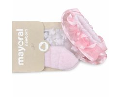 Mayoral sokjes plumetti roze - new born - baby - sokken 6 maand 68