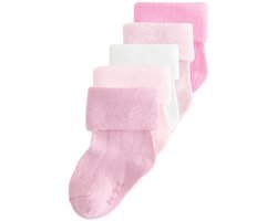 Next - Meisjes - Verpakking van 5 paar babysokken - Roze