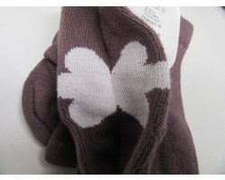 noukie's , panty , collant in aubergine, 6-12 maand