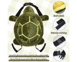 Schattige, schildpadvormige inlegkruisjes, perfect voor schaatsen, skiën en rolschaatsen. Gevoerde, schildpadvormige inlegkruisjes, ideaal voor skiën en rolschaatsen – groen.