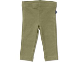 Silky Label legging pesto green - maat 74/80 - groen