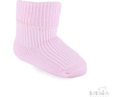 Soft Touch Babysokken 0-3 Mnd Roze Meisjes S03