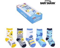 Sokken 5 pack - BABY SHARK - Nickelodeon - Pinkfong - maat 19/20 - sokken set van 5 stuks