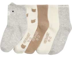 Vertbaudet Set van 5 paar "beer" babysokken