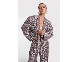 2602402565 Animal cropped blazer