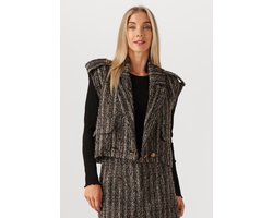 Amaya Amsterdam Day Gilet Blazers Dames - Zwart - Maat S