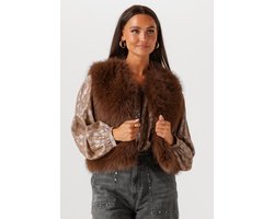 Circle Of Trust Giselle Gilet Blazers Dames - Bruin - Maat S