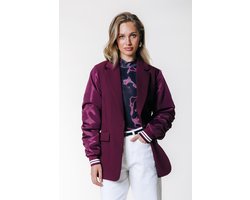Colourful Rebel - Gemma Contrast Sleeve Blazer - Dames - Blazers