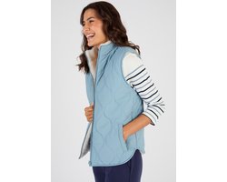 Damart - Mouwloos vest omkeerbaar - Blauw - M