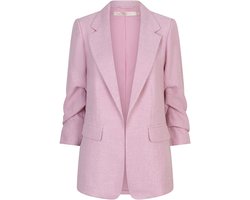 EsQualo Blazer Blazer Linen Look Sp26 10045 420 Rose Dames Maat - W36