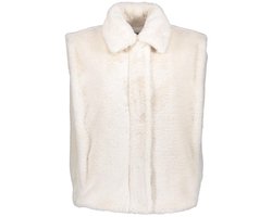 Geisha Gilet Faux Fur Bodywarmer 58539 21 Off White Dames Maat - M