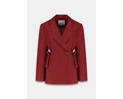Harper & Yve Anina-bl Blazers Dames - Bordeaux - Maat M