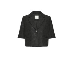 Ichi IHKATE GLEAM BL Dames Blazer/colbert - Black
