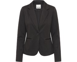 Ichi IHKATE RHINESHINE BL Dames Blazer/colbert - Black