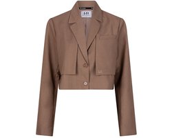 Lofty Manner Blazer Blazer Donja Qh42 1 196 Beige Dames Maat - M