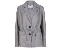 Lofty Manner Blazer Blazer Melinda Qi43 Grey Dames Maat - XL