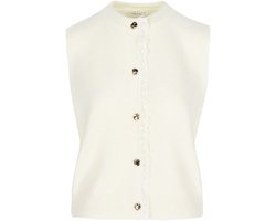 LolaLiza Gilet N Ginadent 04101322 1013 Vanilla White Dames Maat - XL