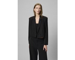 My Essential Wardrobe Reecemw Short Blazer Blazers Dames - Zwart - Maat 40