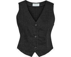 Noisy may Gilet Nmwilda Short Vest 27034572 Jet Black Dames Maat - S
