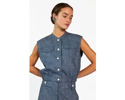 Olivia gilet denim